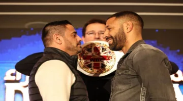 مواجهة قوية.. عيسى الدح يتحدى بروك في صراع لندن